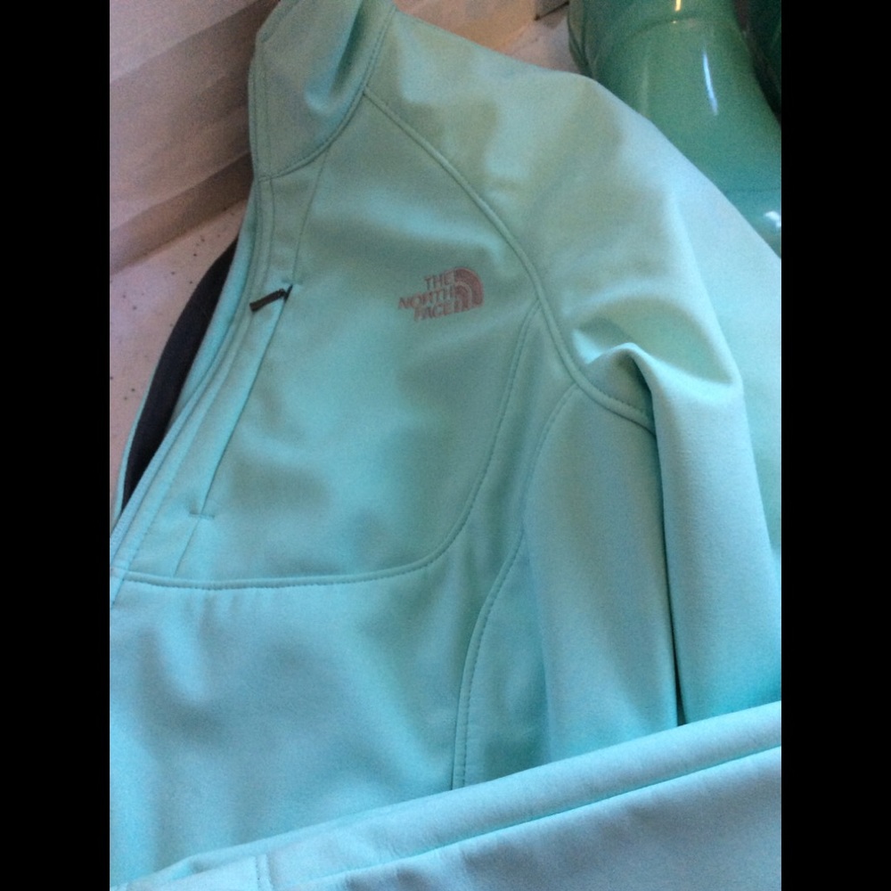 North face jacket Tiffany Blue - Picture 4 of 7